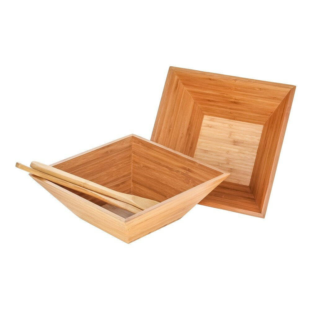 Image of Heim Concept Bamboo Salad Bowl Set - 2 Pack