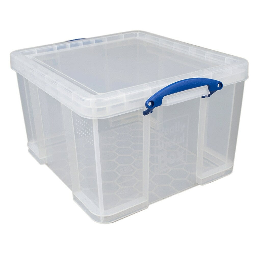 Image of Really Useful Boxes 42L Storage Box, Clear