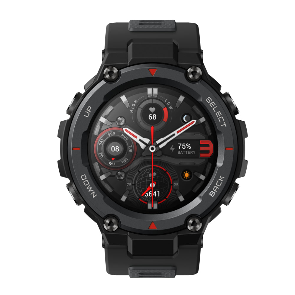 Image of Amazfit T-Rex Pro Military Standard Certified Smartwatch - Black