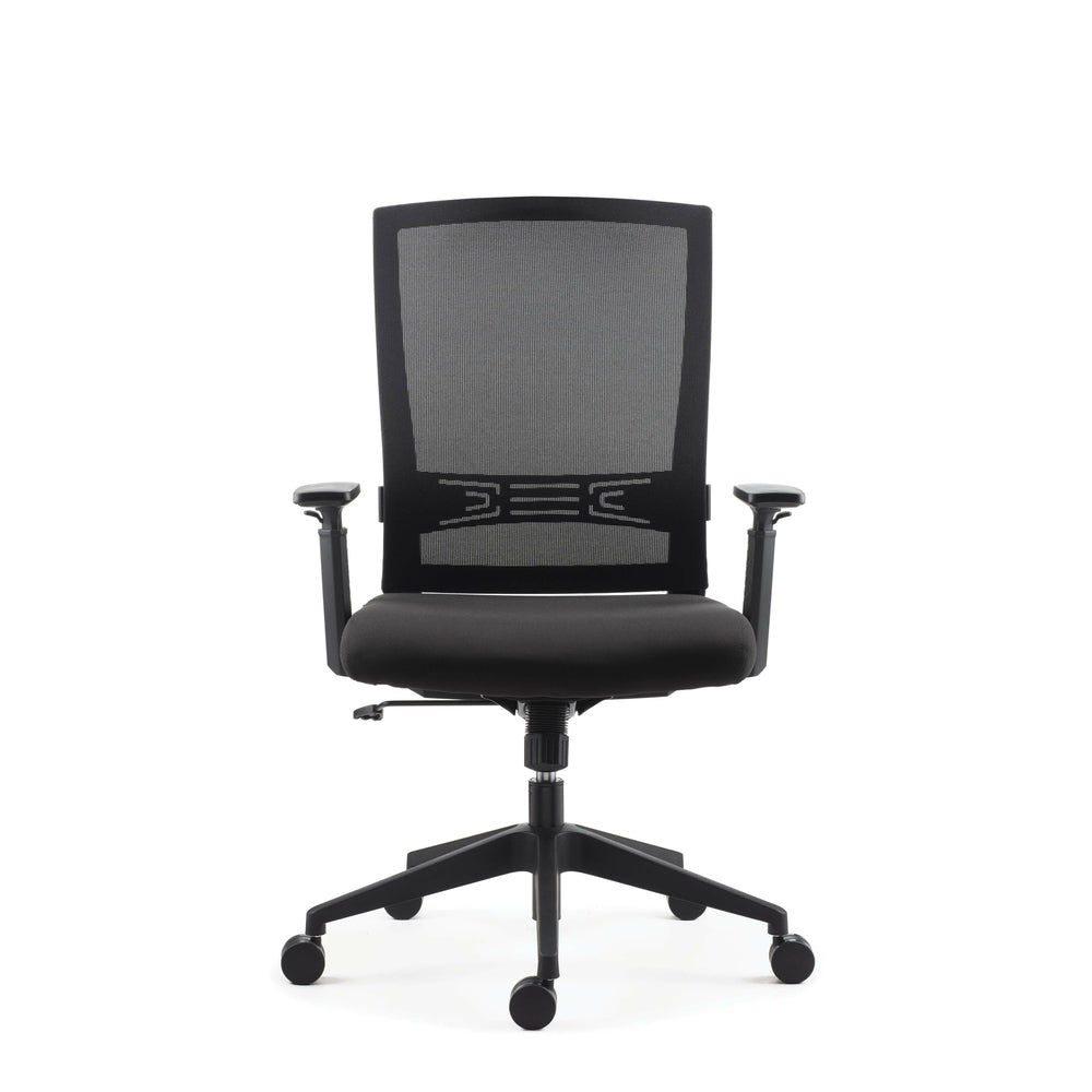 Image of Staples Tarance Mesh and Fabric Task Chair - Black