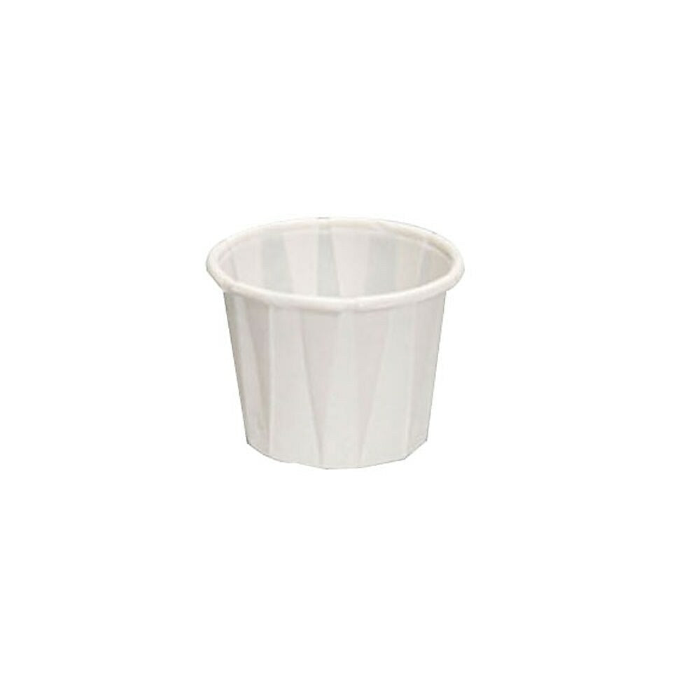 Image of Genpak Pleated Paper Portion Cup, 1 oz., 5000 Pack