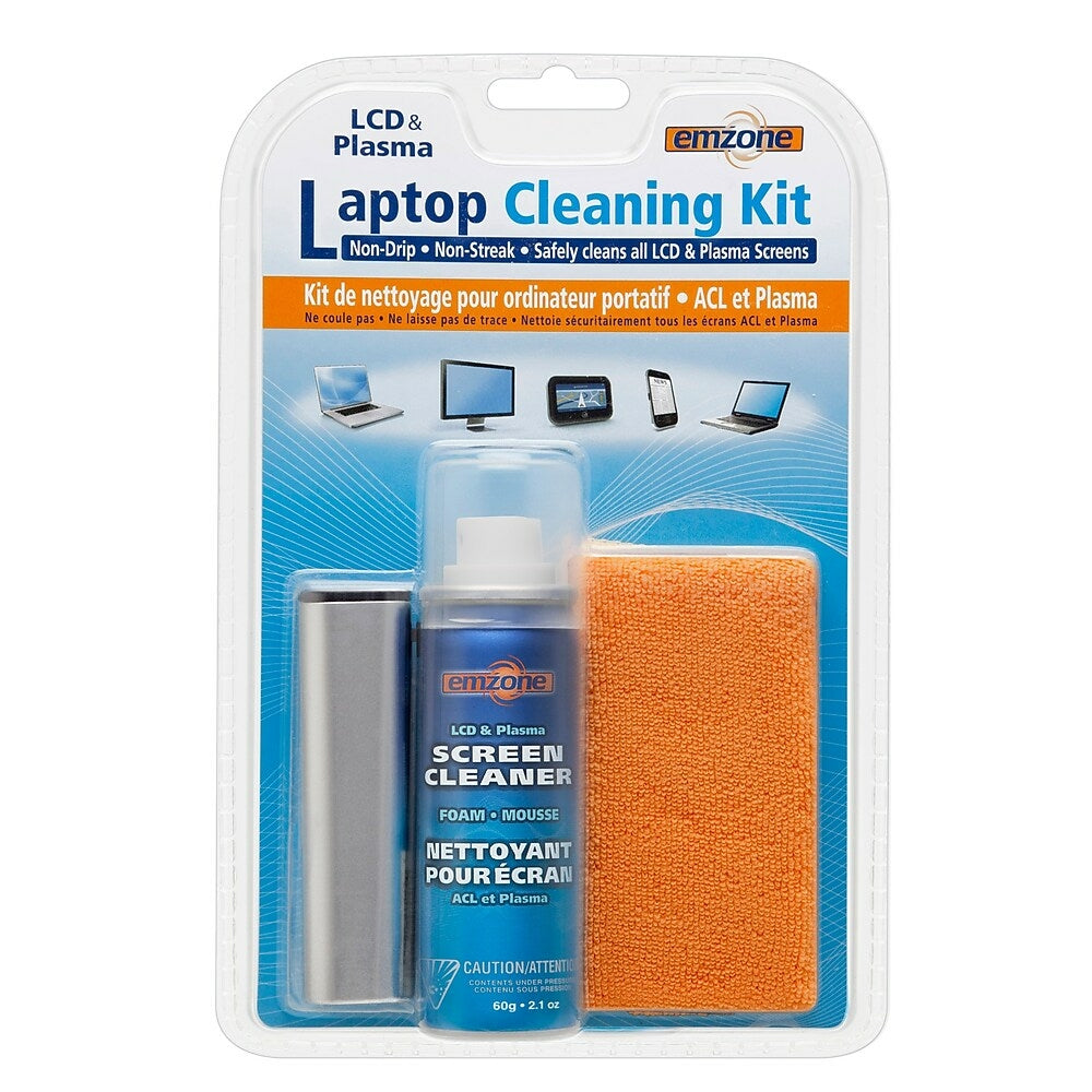 Image of Emzone Laptop Cleaning Kit, 3 Pack, (47076-03)