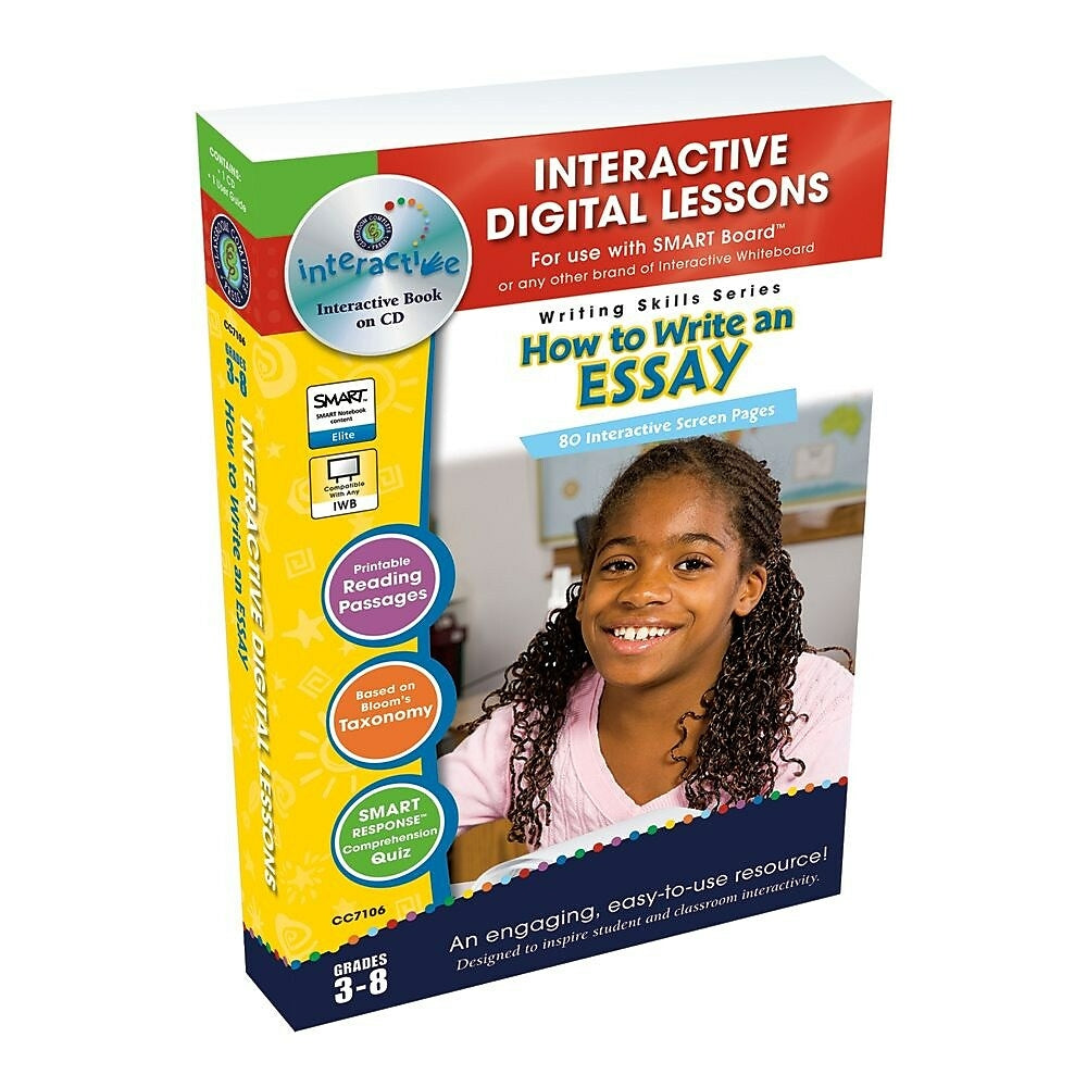 Image of Classroom Complete Press Iwb How To Write An Essay Book, Grades 3rd - 8th