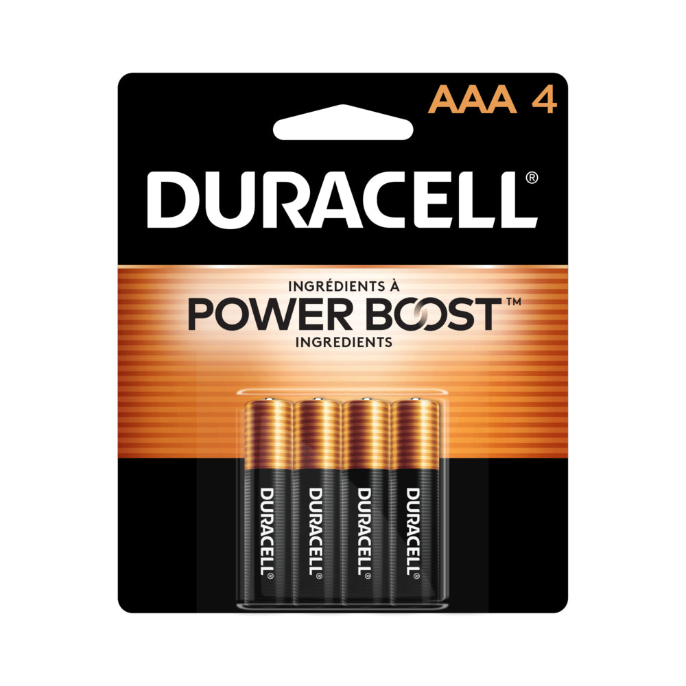Image of Duracell Coppertop AAA Alkaline Batteries - 4 Pack