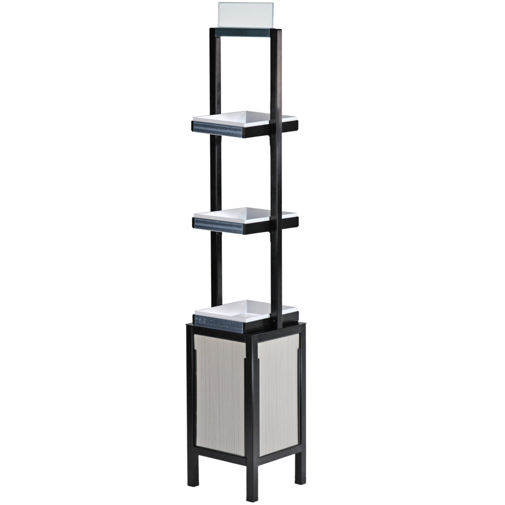 Image of Azar 3-Shelf Slim Tower Retail Display
