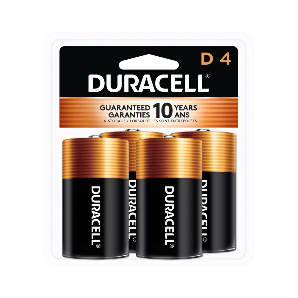 Image of Duracell Coppertop D Batteries - 4 Pack
