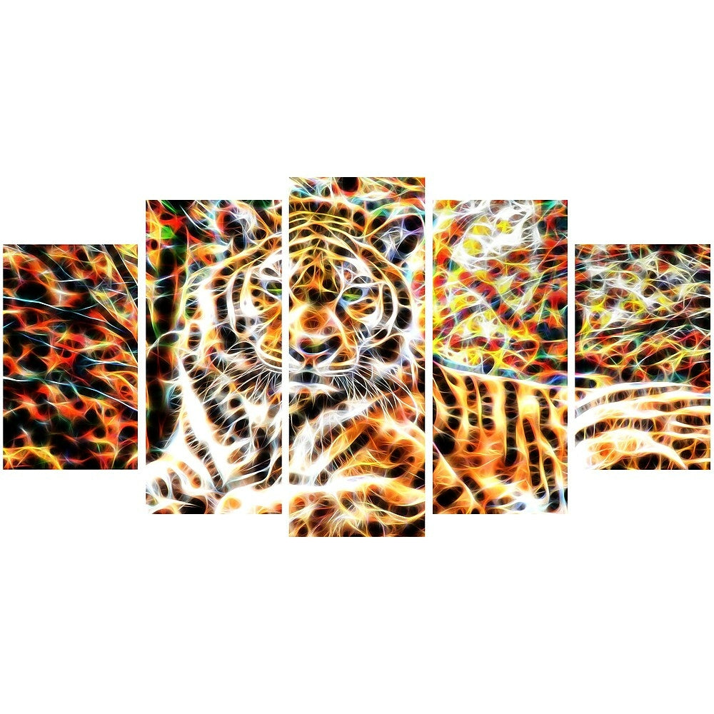 Image of Designart Tiger Pride Animal Art on Canvas, (PT2404-373)