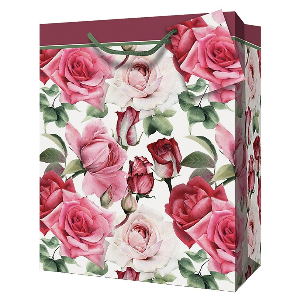 Image of MillBrook Studios Large Floral Gift Bags - 12 Pack