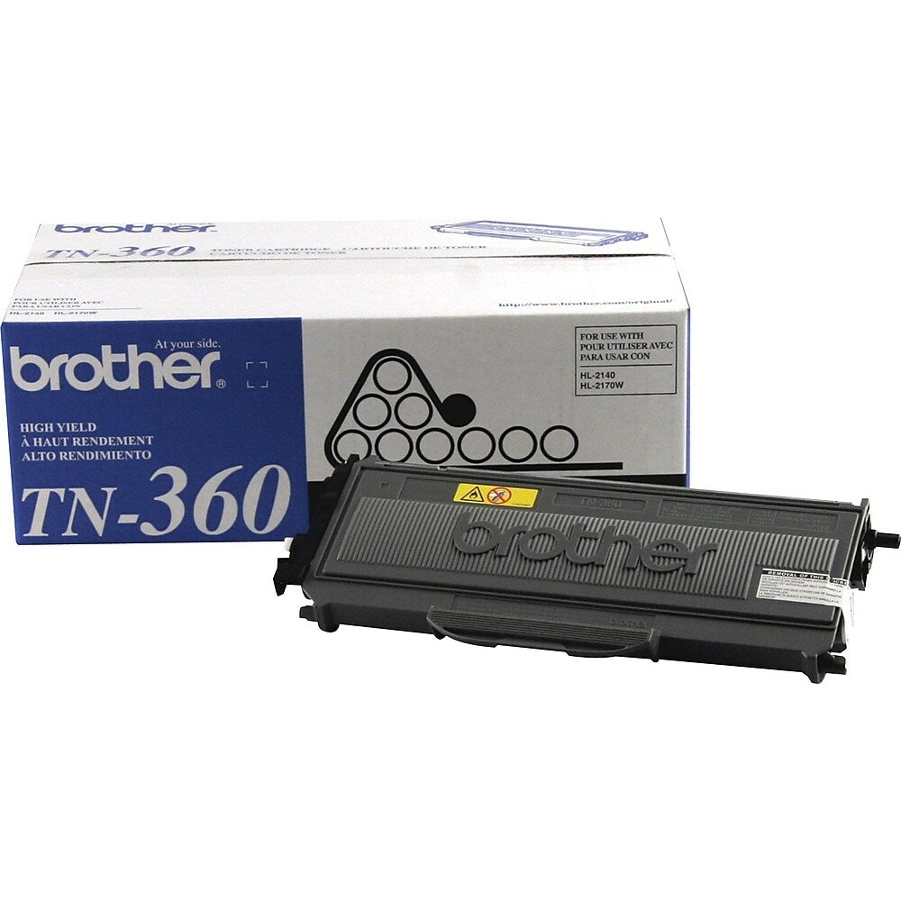 Image of Brother TN360 High-Yield Black Toner Cartridge