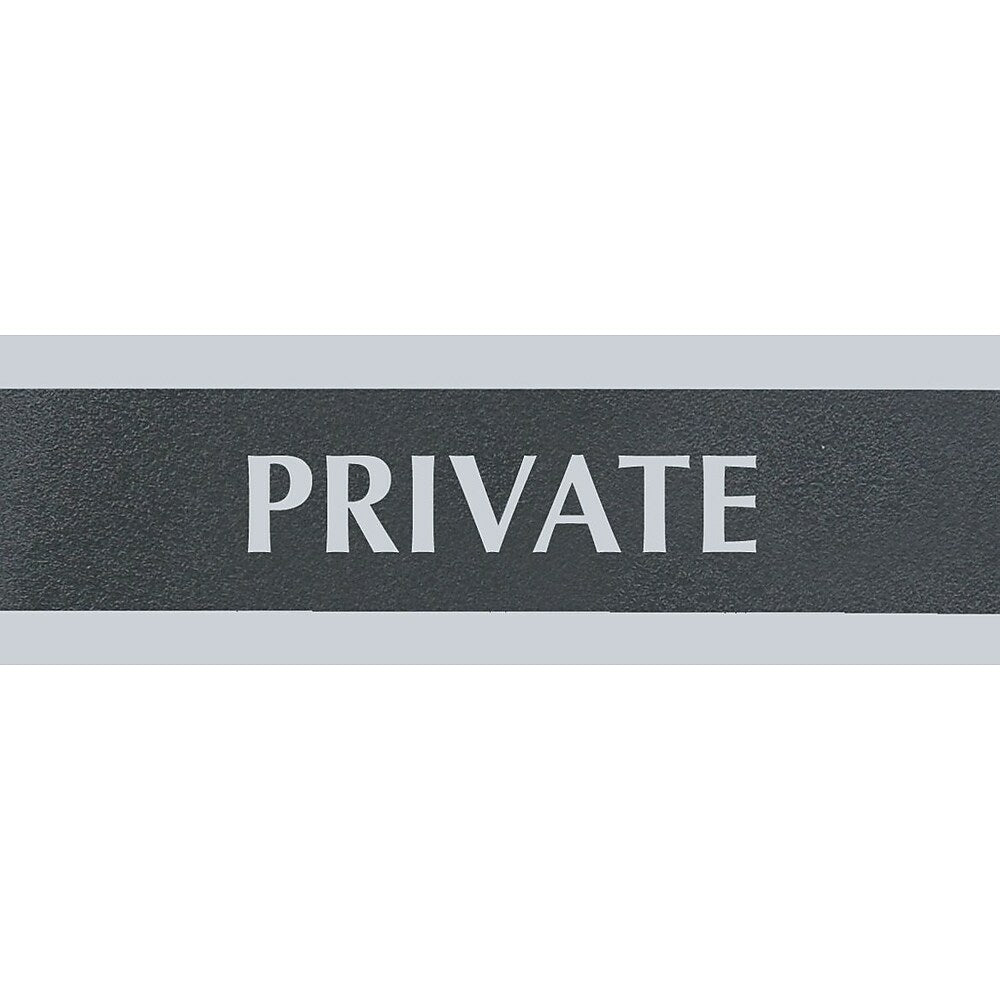 Image of Headline Sign Century Series "Private" Sign