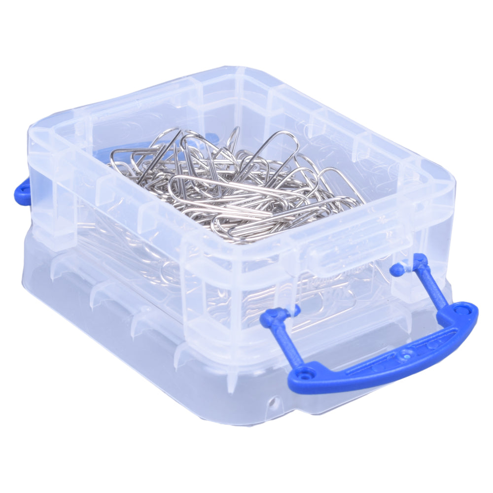 Image of Really Useful Boxes 0.07L Mini Storage Box, Clear