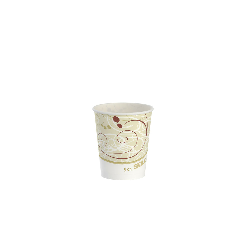 Image of Dart Solo Symphony Wax Treated Paper Cold Cups - 5 oz - 3000 Pack