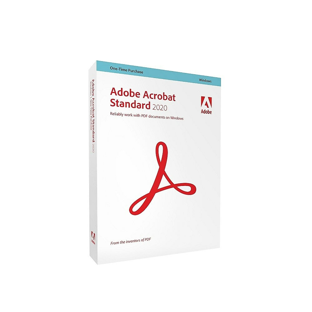 Image of Adobe Acrobat Standard 2020 Windows Universal, English, 1 User