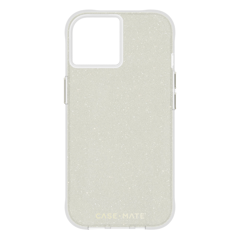 Image of Case-Mate iPhone 15/14/13 Sheer Crystal Gold Case, Clear_75586