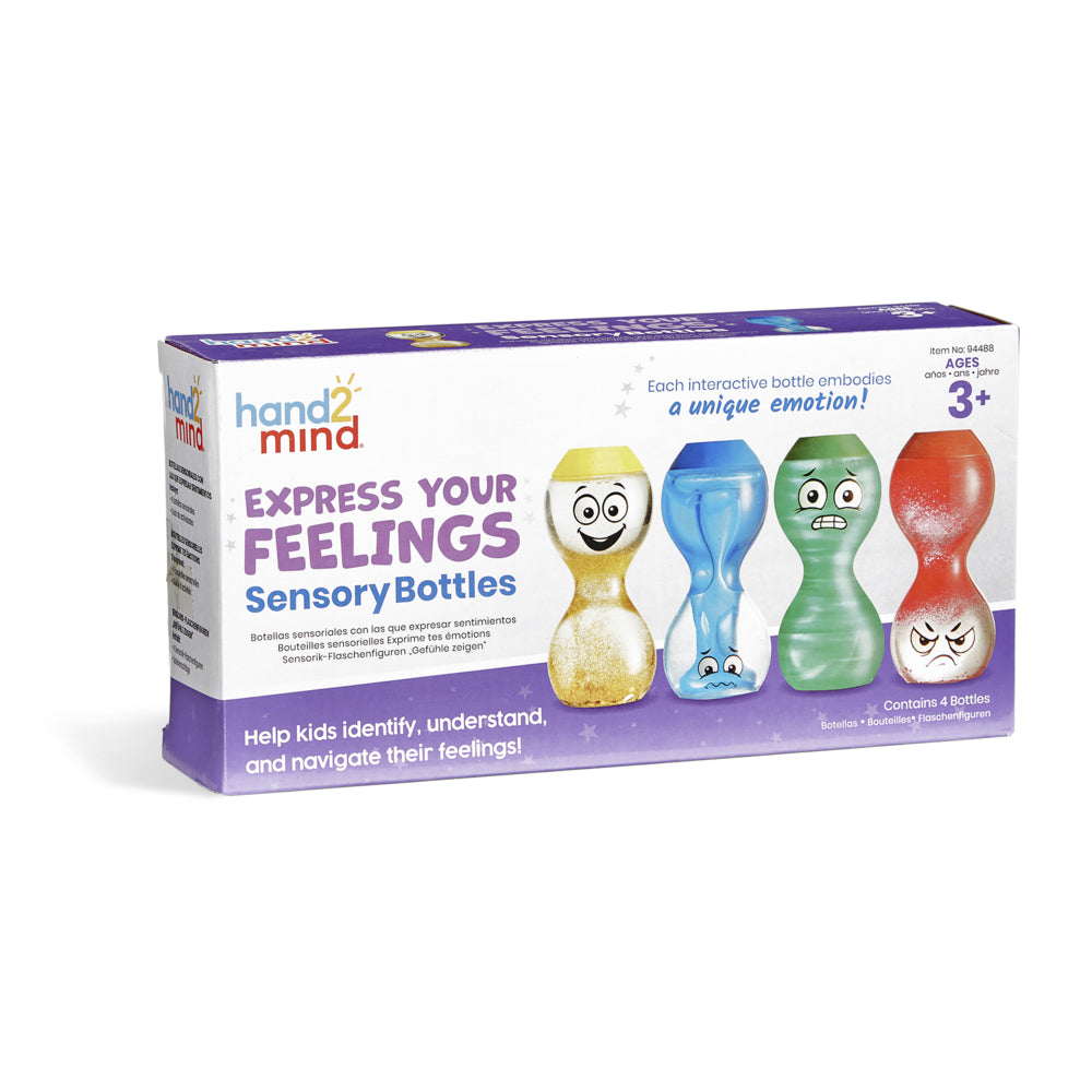 Image of Hand2Mind Express Your Feelings Sensory Bottles