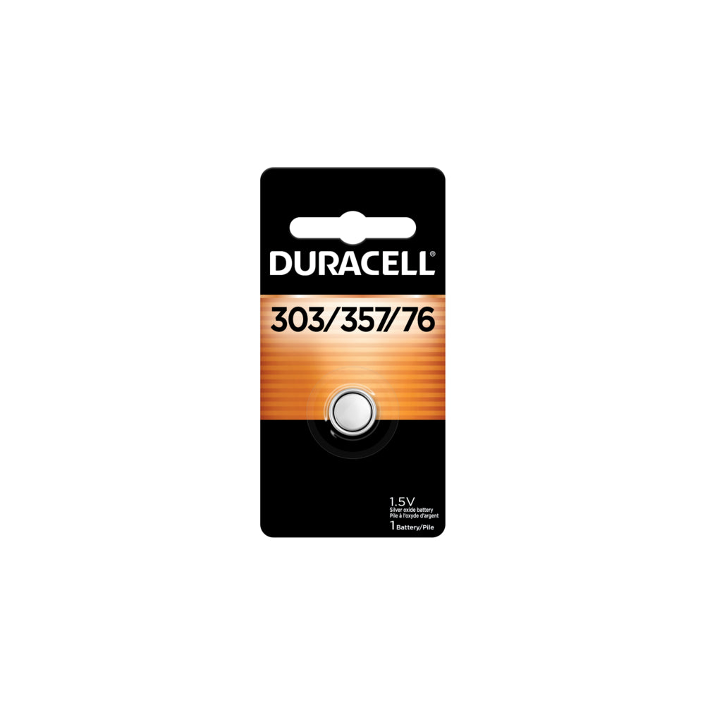 Image of Duracell D357B 1.5V Silver Oxide Battery for Watches and Calculators
