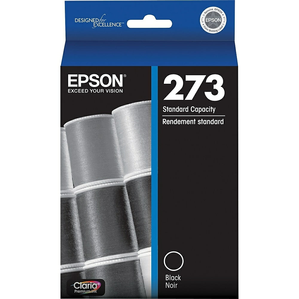 Image of Epson 273 Black Ink Cartridge (T273020-S)