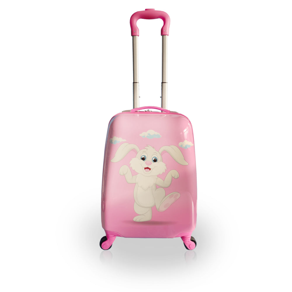 Image of TUCCI Italy HAPPY BUNNY 18" Kids Luggage - Happy Bunny