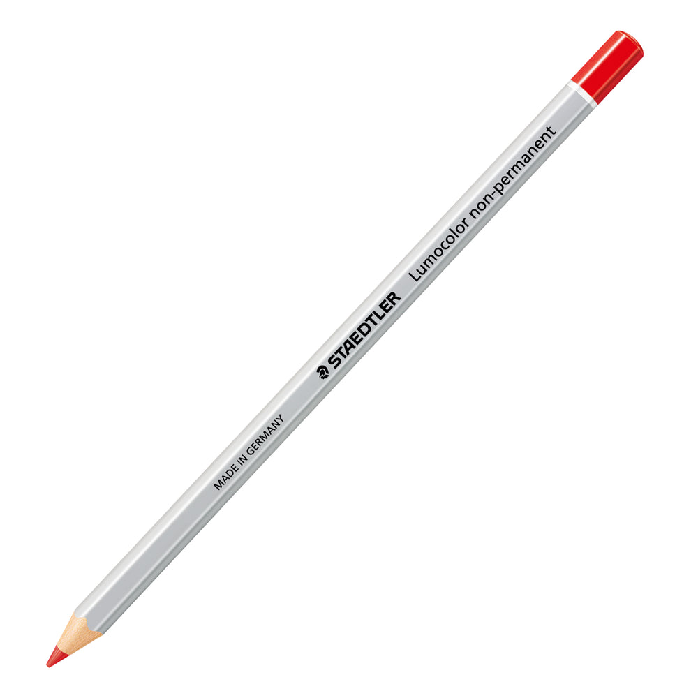 Image of Staedtler Lumocolor Non-Permanent Omnichrom All Surfaces Pencil - Red