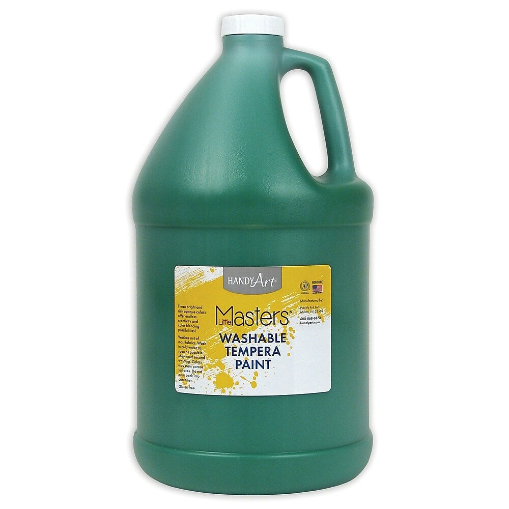 Image of Little Masters 128 oz. Washable Paint, Green (214745)