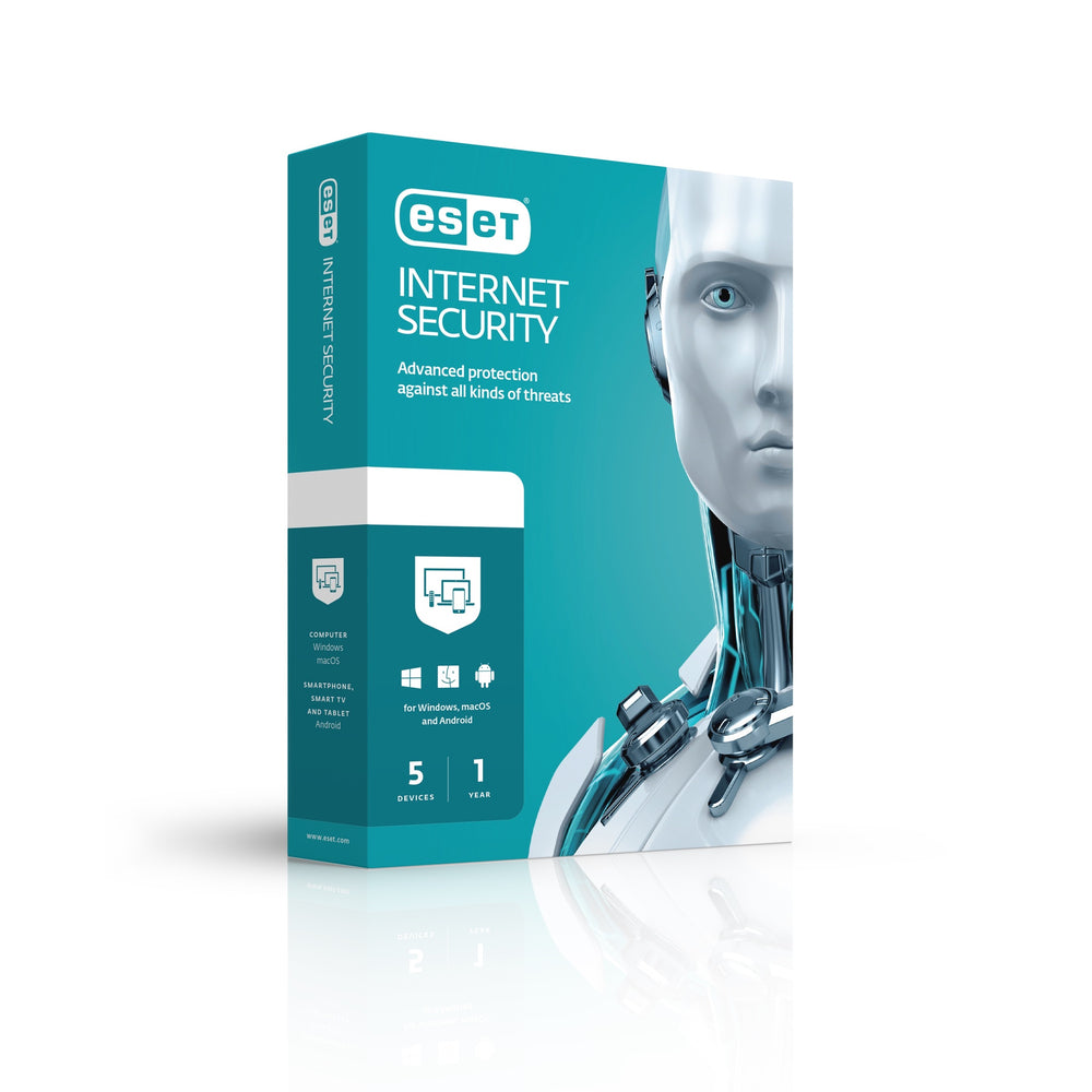 Image of ESET Internet Security - 5 Devices - 1 Year Subscription