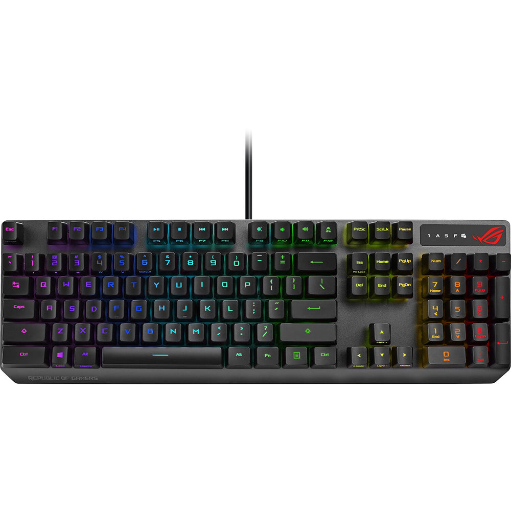 Image of ASUS ROG Strix Scope RX Blue Optical Mechanical Switch RGB Gaming Keyboard