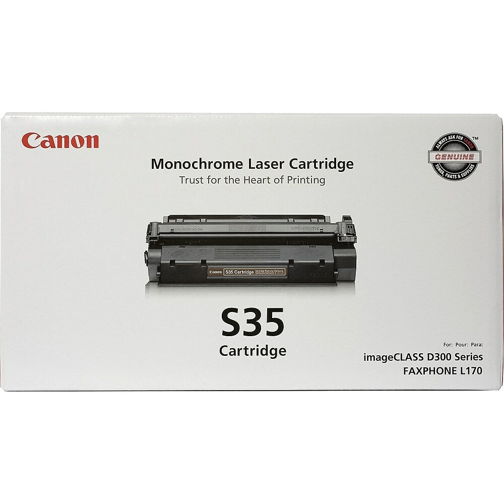 Image of Canon S35 Black Toner Cartridge (7833A001)