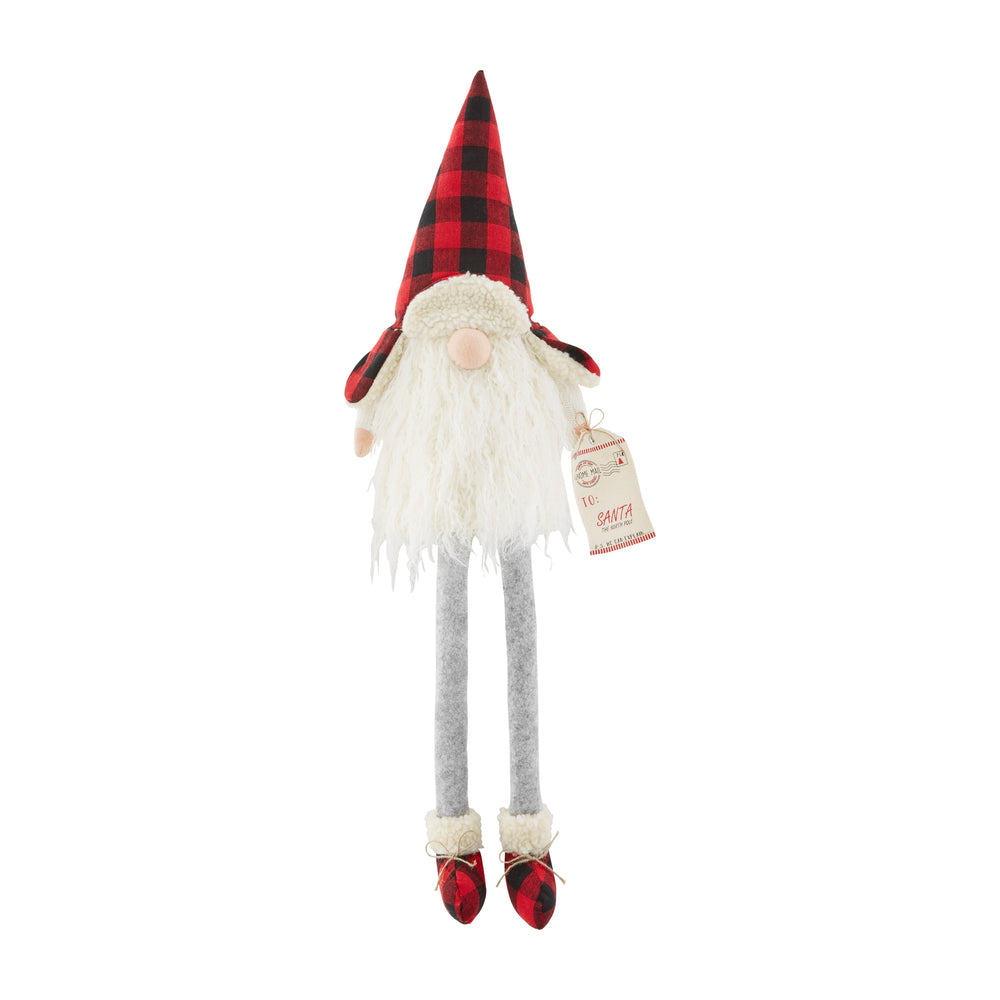 Image of Mudpie Dangle Leg Gnome - Santa (40380006S)