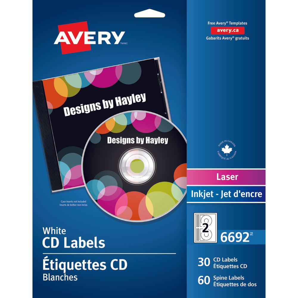 staples bran disc label template