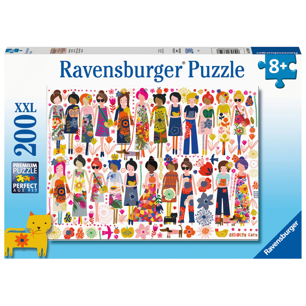 Image of Ravensburger Flowers and Friends 200-Piece Puzzle