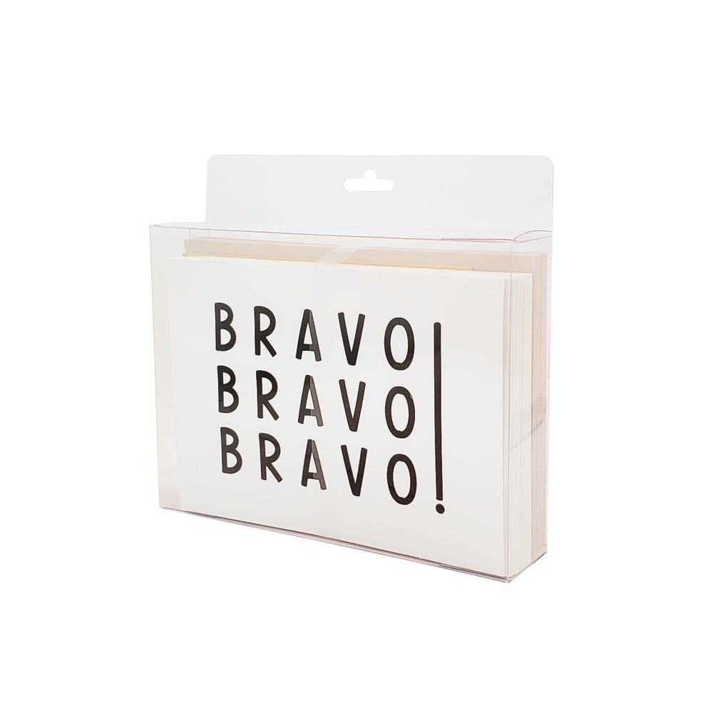 Image of Pierre Belvedere Card Set - Bravo - 20 Pack, White