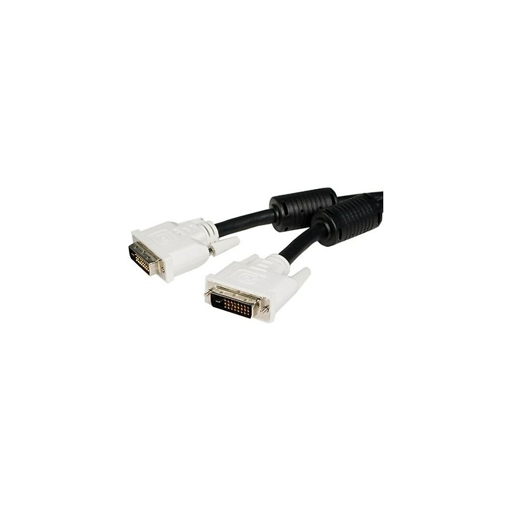Image of StarTech STCDVIDDMM6 DVI Male to Male Cable, 6 ft, Black