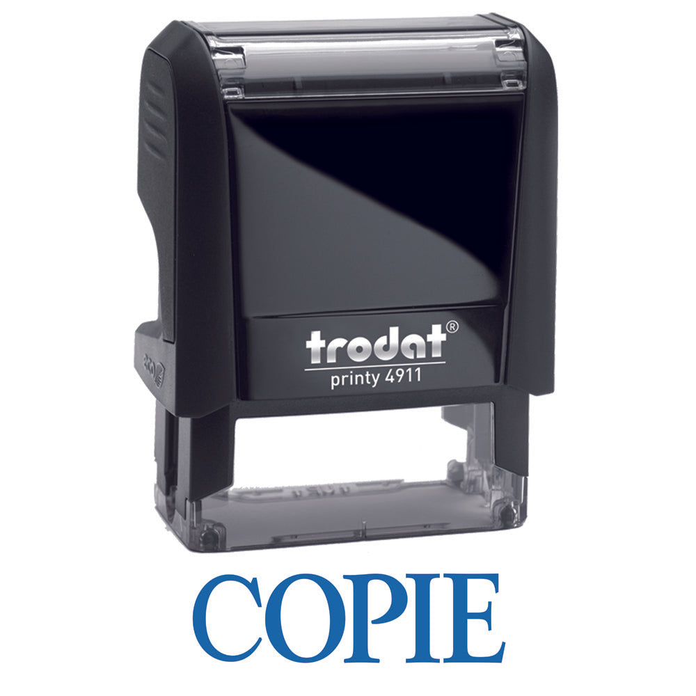 Image of Trodat Printy 4911 Climate Neutral Self-Inking Stamp - "COPIE"