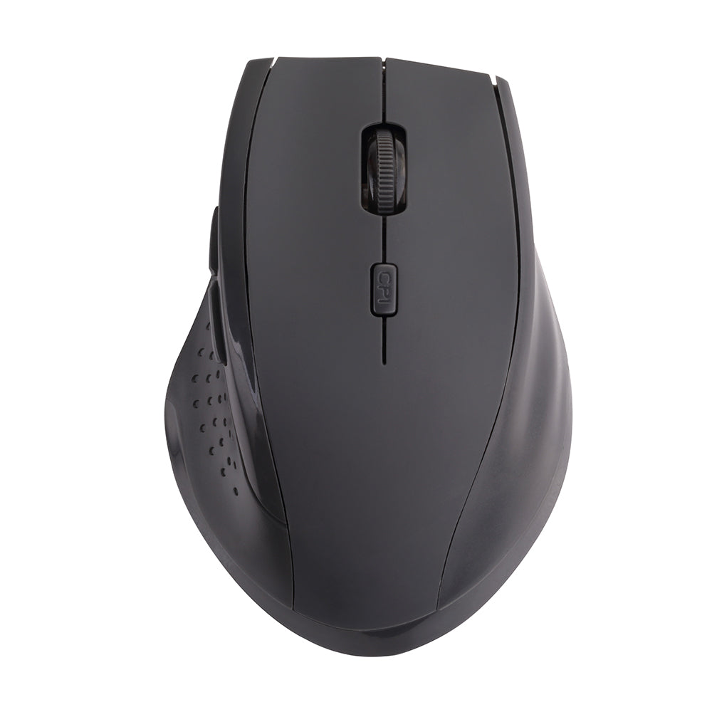 Image of Staples Wireless Ergo 2.4GHZ Mouse - Charcoal