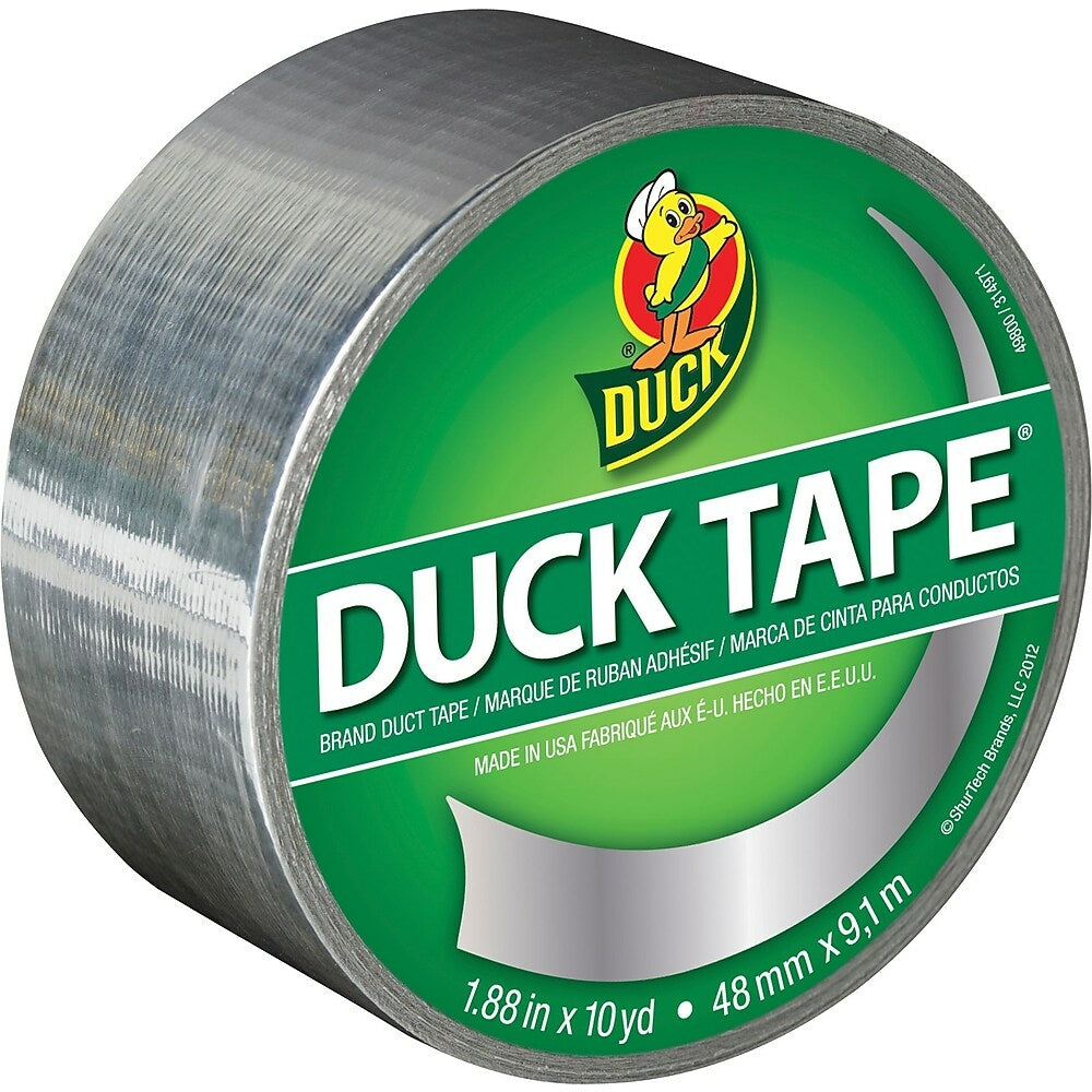 Image of Duck Tape Brand Duct Tape, 1.88" x 10 yd, Silver