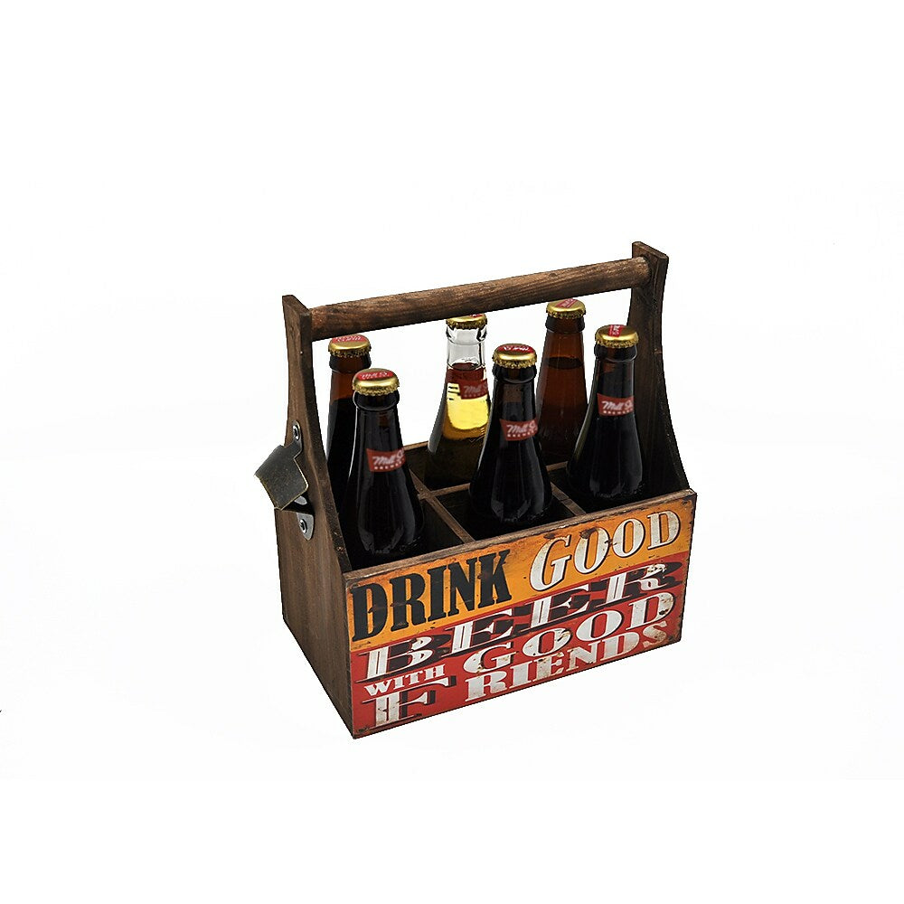 Image of Sign-A-Tology Beer Friends Beer Caddy - 10" x 6" x 11"