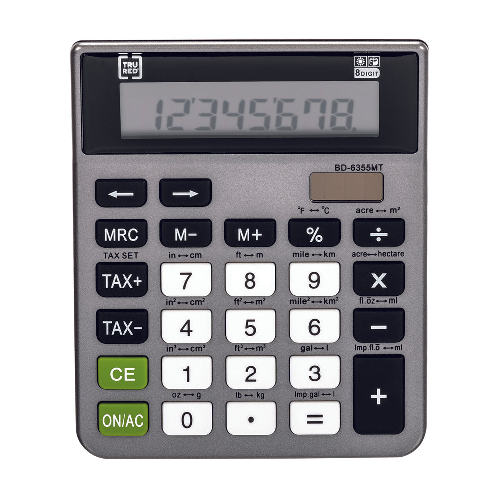 Image of TRU RED BD-6355MT Metric and Tax Desktop Calculator