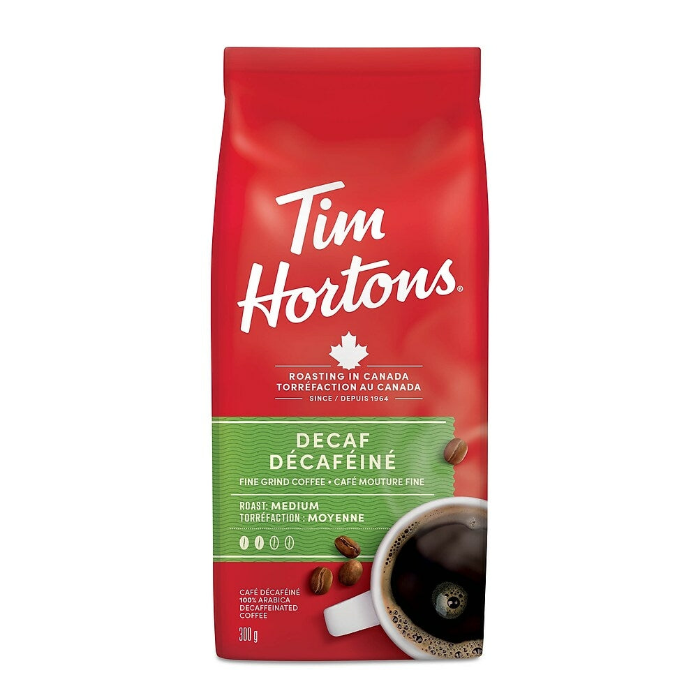 Image of Tim Hortons Decaf Blend Ground Coffee - 300g