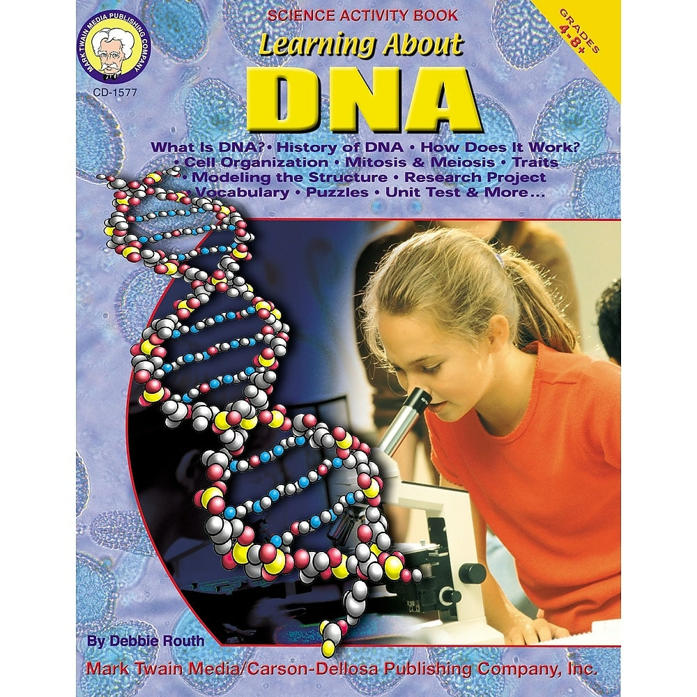 Image of eBook: Mark Twain 1577-EB Learning About DNA - Grade 4 - 8