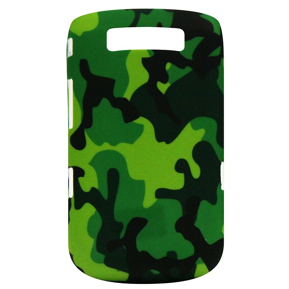 Image of Exian Army Camo Case for BlackBerry Torch 9800, 9810 - Green