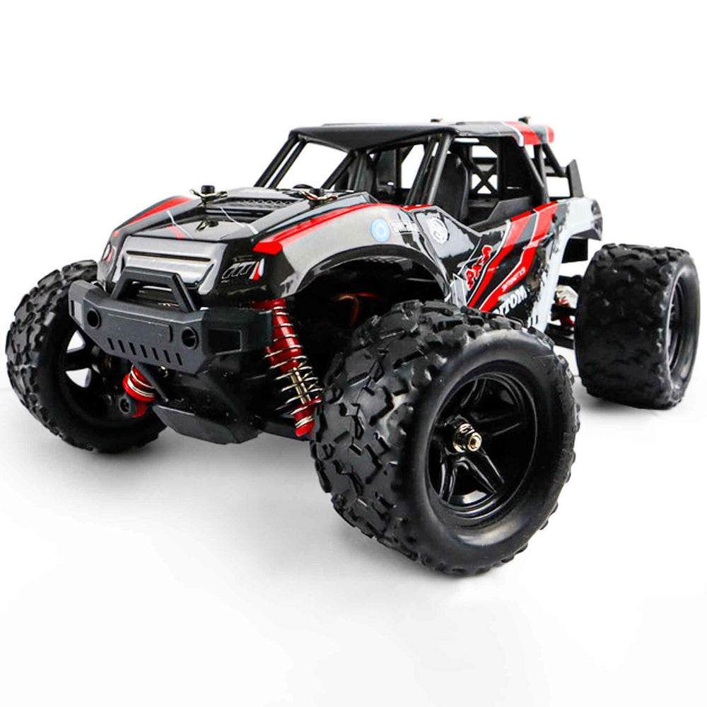Image of MotionGrey 1:18 Remote Control RC Car High-Speed 35km/h 4WD RC 2.4 Ghz Toy Off Road Monster Truck - Red