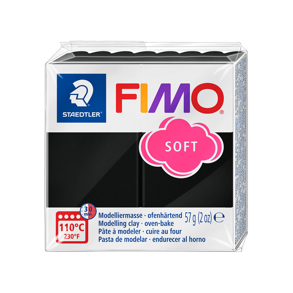 Image of Staedtler FIMO Soft Modelling Clay - Black