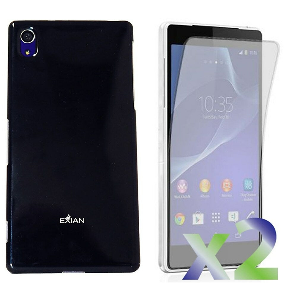 Image of Exian Plain Case for Sony Xperia Z2 - Black