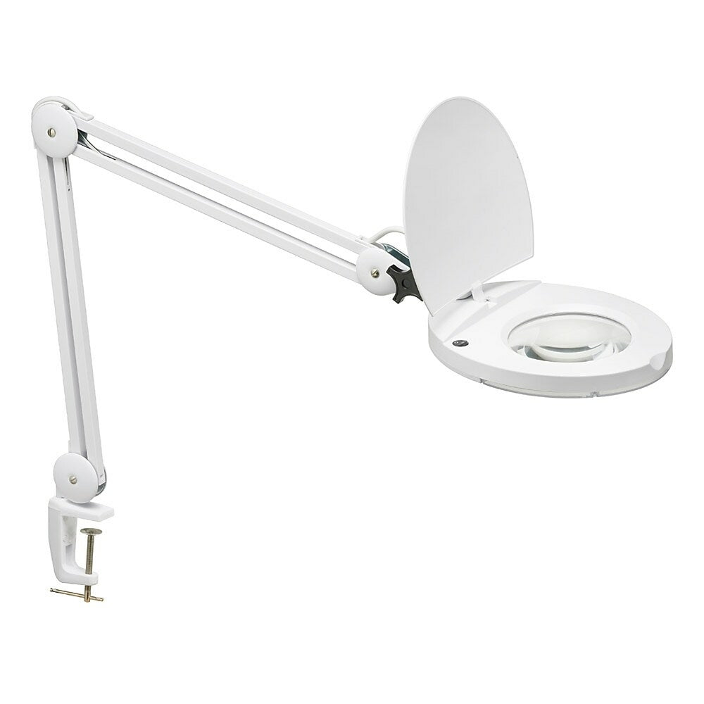 Image of Dainolite LED Magnifier WithA-Bracket White