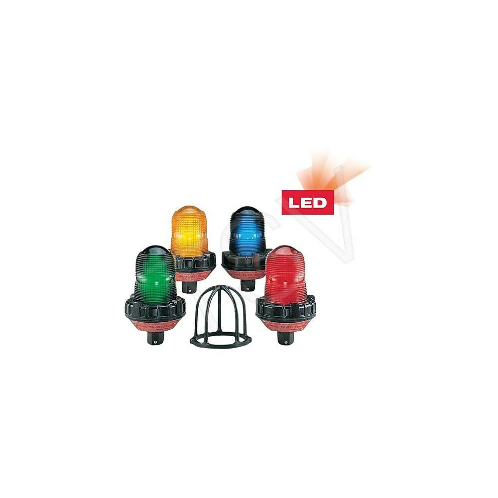 Image of Federal Signal Flashing LED Hazardous Location Warning Lights with XLT Technology, Amber (191XL-120-240A)