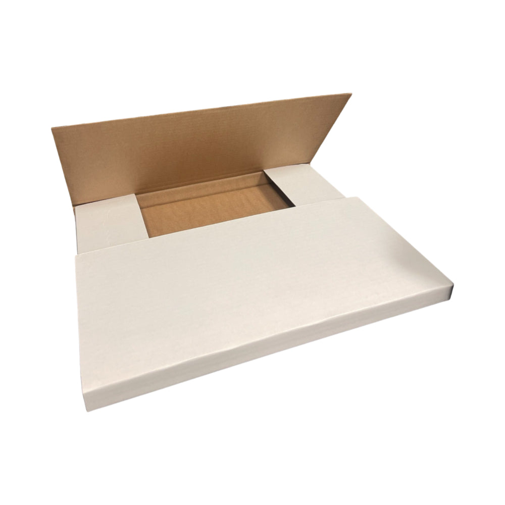 Image of Abbey Easy-Fold Mailers - 14" x 17" x 2" - White - 50 Pack