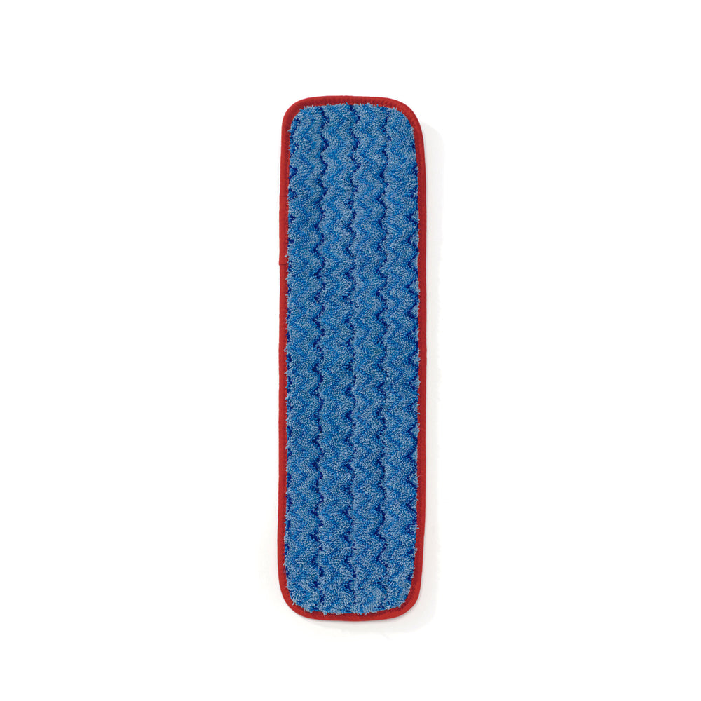 Image of Rubbermaid Commercial HYGEN 18" Microfiber Mop Pad - Red