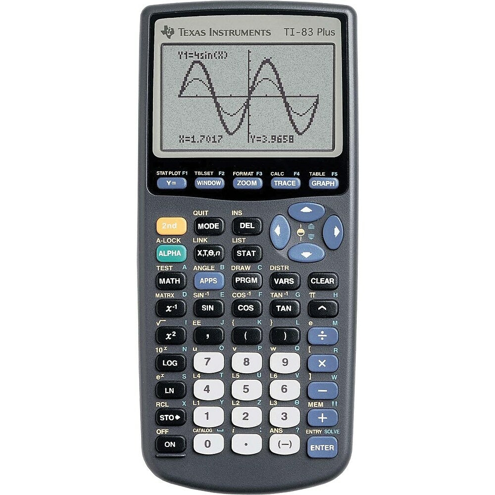 Image of Texas Instruments TI-83+ Graphing Calculator, Bilingual