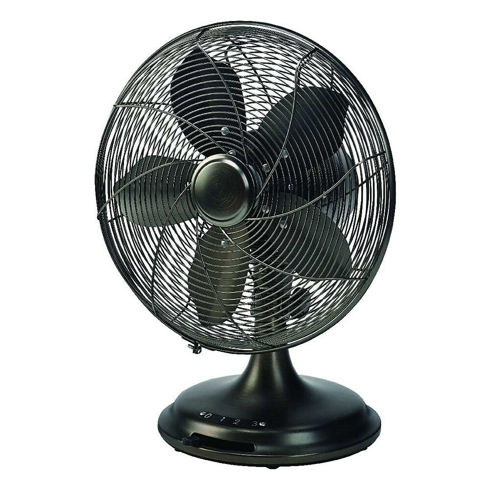 Ecohouzng 12 Inch Retro Desk Fan