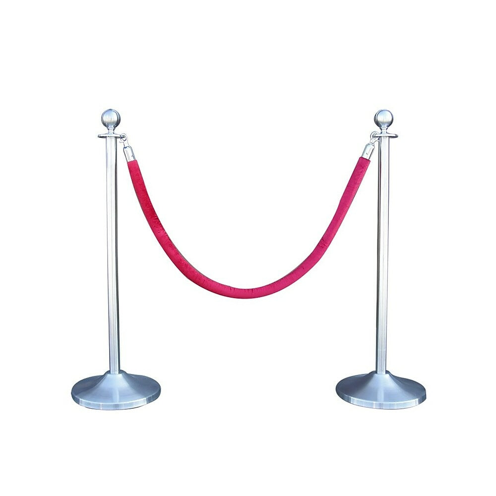 Image of Wamaco Sphere Post Stanchions, Stainless Steel, 2 Pack